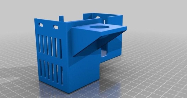 adimlab extruder cover probe mount jonbourg 3D Models Printers - Upgrades thingiverse 3d print model - Mito3D