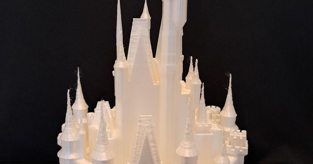 Cendrillon cae disney monde jonbourg 3D modèles monde scans architecture urbanisme Noël Sapin Noël topper cime arbres xmastreedecoration 3d print model - Mito3D