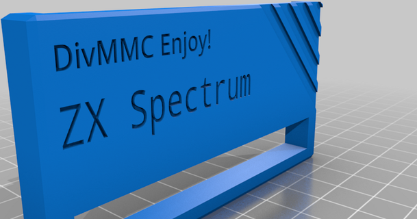 divmmc desfrutar caso bainha 3D modelos aparelhos computadores thingiverse 3d print model - Mito3D