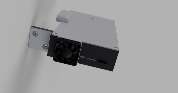 ender 3 dueto Wi fi caso bainha ventilador saitara 3D modelos impressoras acessórios thingiverse 3d print model - Mito3D