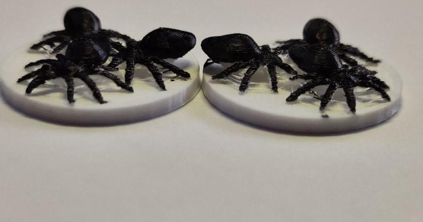 swarm spiders d&d miniature blackdragonbe 3D Models Toys & Games Outdoor dnd dragons dungeons fdm mini 3d print model - Mito3D