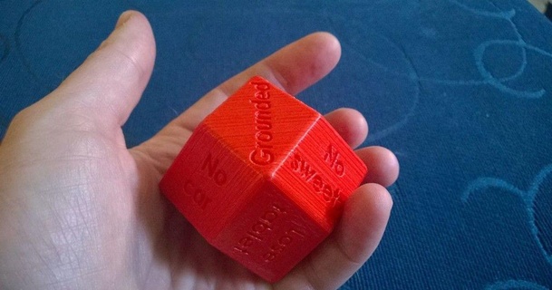 parenting dice openscaddad 3D Models Toys & Games Board thingiverse 3d print model - Mito3D