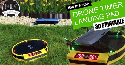 drone landing pad arduino timing diy machines download free stl model printablescom 3d models hobby & makers rc robotics 3dprinter 3dprinting diydrones 3d print model - Mito3D