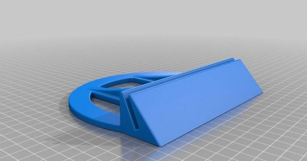a4 notice stand ruffle 3D Models Household Office thingiverse 3d print model - Mito3D