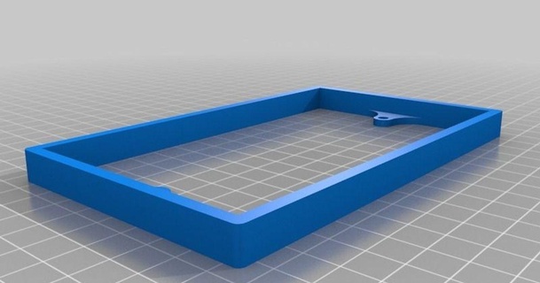 2-gang patress box spacer ruffle 3D Models Hobby & Makers Other Ideas thingiverse 3d print model - Mito3D