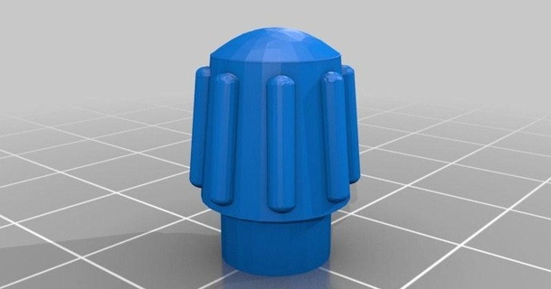 più piccola armon kardon altoparlante volume pomello vorrebbe 3D Modelli passatempo creatori elettronica manopole parti volumeknob 3d print model - Mito3D