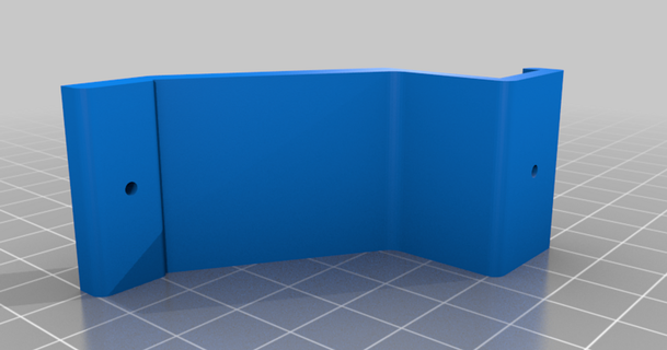 coastal shower door bar bracket jeff 3D Models Hobby & Makers Other Ideas thingiverse 3d print model - Mito3D