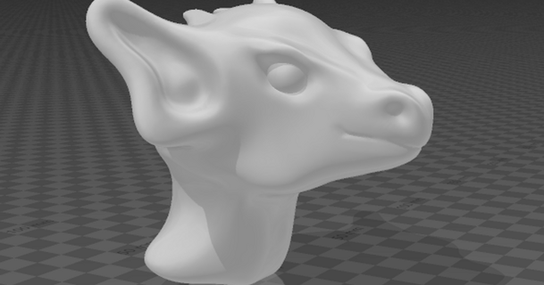 piccolo Drago testa lordgizer21 3D Modelli arte design disegni 3d print model - Mito3D