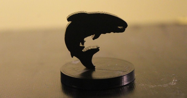 pesce gettone rm85 3D Modelli arte design disegni gametoken 3d print model - Mito3D