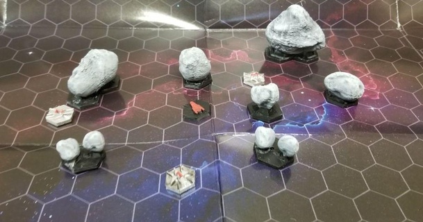 asteroides espacio combate juegos señorogrecorsair 3D modelos artilugio 28mm buscador estrellas guerra Galaxias juego 3d print model - Mito3D
