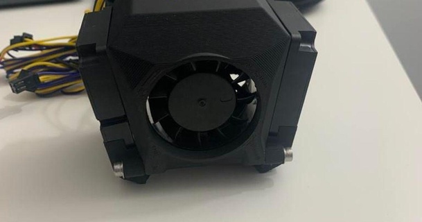 dual cooling fan ender 7 style hotend 3 v2 kyle v01848 3D Models Printers - Upgrades 3dpartcooling 3dprinterparts creality crealityender3 dualextrusion 3d print model - Mito3D