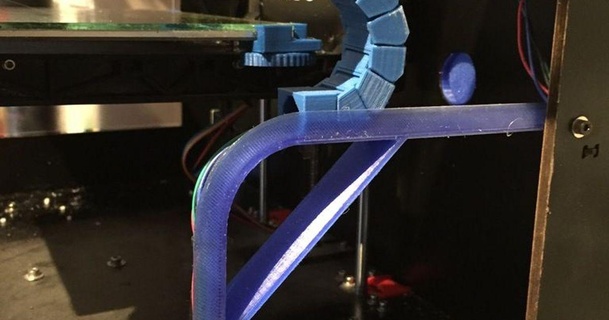aktualisiert Kette Spur Lyrikon 3D Modelle Drucker Upgrades Kabelkette thingiverse 3d print model - Mito3D