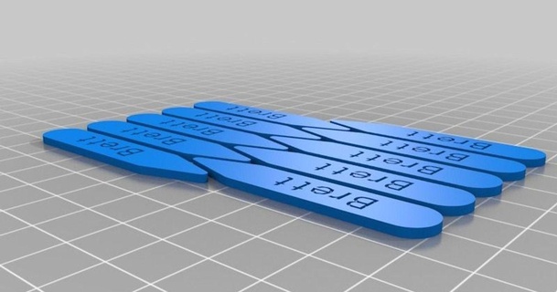 personalizzato collare restare brett kleidon 3D Modelli moda Accessori thingiverse 3d print model - Mito3D