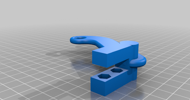 ender 3 letto maniglia andyshap 3D Modelli stampanti Accessori thingiverse 3d print model - Mito3D
