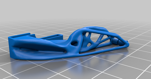 filamento guía rail optimizado ender 3 v2 dav88 3D modelos impresoras accesorios crealityender3 filamentos thingiverse 3d print model - Mito3D