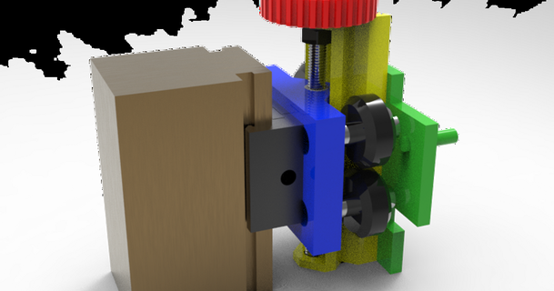 neje z axis adjuster dav88 3D Models Hobby & Makers Tools adjustable nejemaster2 thingiverse 3d print model - Mito3D