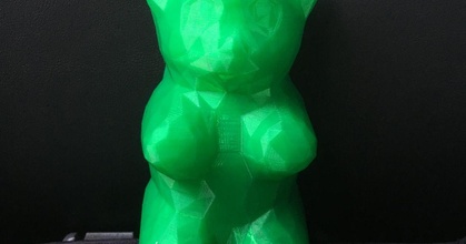 poly gummy bear makerwiz download free stl model printablescom 3d models art & design sculptures prusa 3d print model - Mito3D