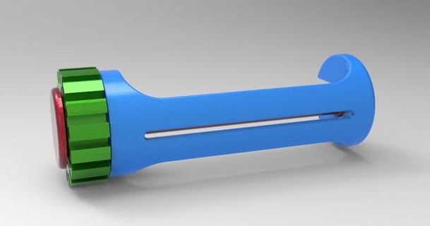 tubo spremiagrumi 2 modo cricchetto dav88 3D Modelli domestico bagno spremi dentifricio thingiverse 3d print model - Mito3D