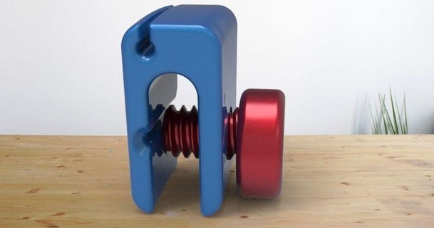 filament clip dav88 3D Models Printers Accessories thingiverse 3d print model - Mito3D