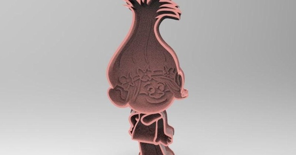 coquelicot troll biscuit mignon dav88 3D modèles Ménage cuisine cuisinier chose universelle 3d print model - Mito3D