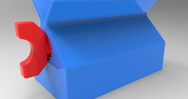 dentifricio spremiagrumi v2 dav88 3D Modelli domestico bagno cricchetto spremi thingiverse 3d print model - Mito3D