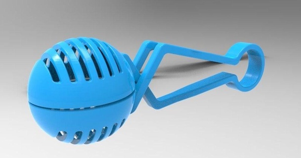 Fisch Lebensmittel Zange dav88 3D Modelle Haushalt Haustiere gefrorenes Fischfutter thingiverse 3d print model - Mito3D
