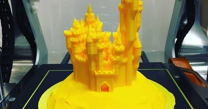 büyük kale Makerwiz indir Bedava stl model printablescom 3d modeller dünya taramalar mimari şehir Planlama özelleştirilmiş Disney fantezi Saray 3d print model - Mito3D