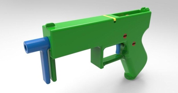 gun design 5 dav88 3D Models Sports & Outdoor Other toygun thingiverse 3d print model - Mito3D