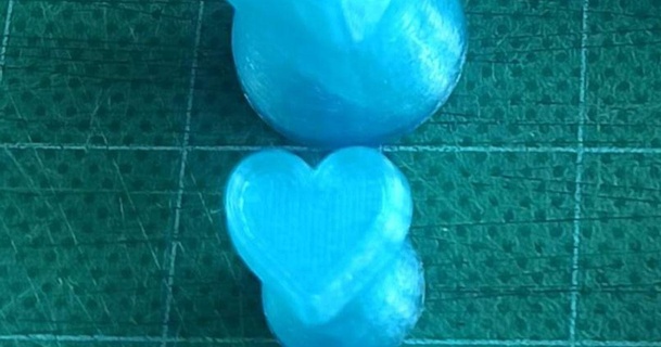 ceramica argilla francobolli cuore tiro 3D Modelli arte design disegni 3d print model - Mito3D