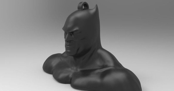 Batman chiave squillare orecchino collana dav88 3D Modelli moda Accessori portachiavi thingiverse 3d print model - Mito3D