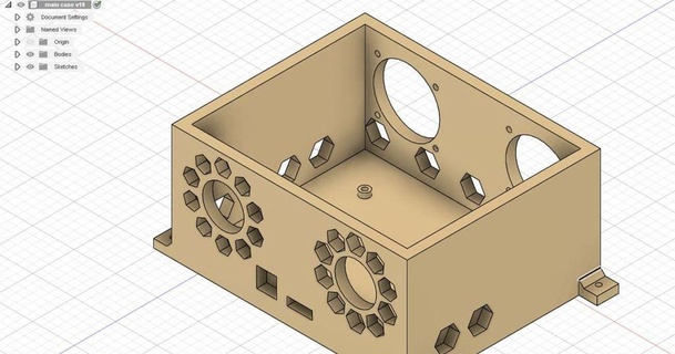 skr 13 14 enclosure body frame stephenvieau 3D Models Printers - Upgrades bigtreetech bigtreetechskr thingiverse 3d print model - Mito3D
