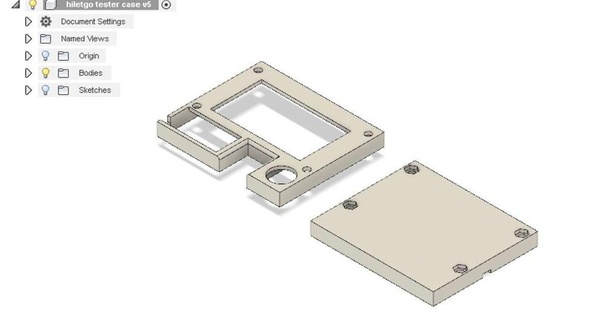 hiletgo component tester cases stephenvieau 3D Models Hobby & Makers Electronics thingiverse 3d print model - Mito3D