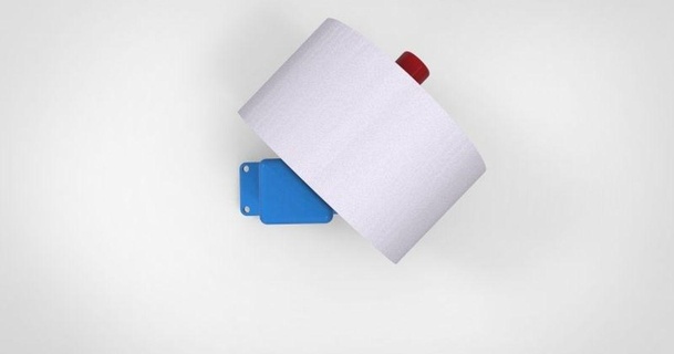 gabinetto carta titolare supporto dav88 3D Modelli domestico bagno roll tessuto igienica 3d print model - Mito3D