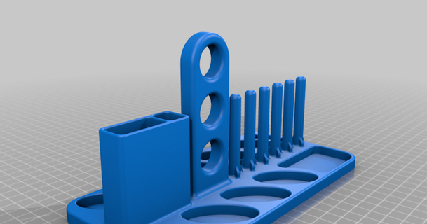 compatto fuoco maestro test kit 9 slot xken 3D Modelli passatempo creatori idee thingiverse 3d print model - Mito3D