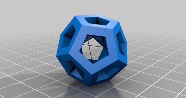personalizado convexo poliedro zigzagzuggurat 3D modelos arte Projeto designs thingiverse 3d print model - Mito3D