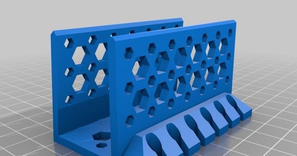 câble receveur Ikea table zigzagzuggurat 3D modèles Ménage Bureau personnalisé chose universelle 3d print model - Mito3D