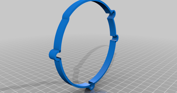 zwo 6200 cable ring notzeeg 3D Models Hobby & Makers Other Ideas astrophotography cablemanagement thingiverse 3d print model - Mito3D