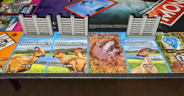 giurassico parco monopolio Accessori scoiattolo 3D Modelli giocattoli Giochi tavola 3d print model - Mito3D