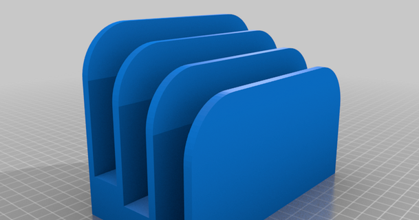 mail organizer chuck bryant 3D Models Household Office thingiverse 3d print model - Mito3D
