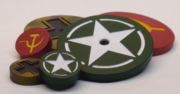 comando patrulha marcadores atormentar ebason 3D modelos brinquedos jogos cadeia chamas guerra miniaturas tanques 3d print model - Mito3D