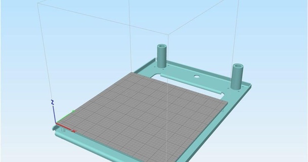 tronxy d01 cama phil 3D modelos impressoras acessórios thingiverse 3d print model - Mito3D
