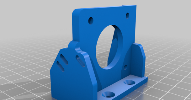 tronxy d01 direct drive bracket phil 3D Models Printers - Upgrades thingiverse 3d print model - Mito3D