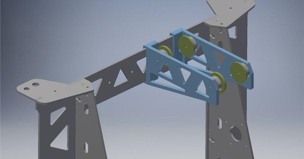 pi3 Stahl Filament Spule Halter Unterstützung phil 3D Modelle 3D Drucker Zubehör thingiverse 3d print model - Mito3D