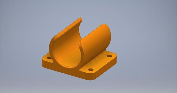 personalizado 19mm dia soporte Phil 3D modelos pasatiempo hacedores ideas thingiverse 3d print model - Mito3D