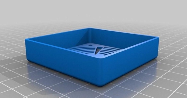 ventilador cobrir bainha grade terno 50mm phil 3D modelos impressoras acessórios thingiverse 3d print model - Mito3D