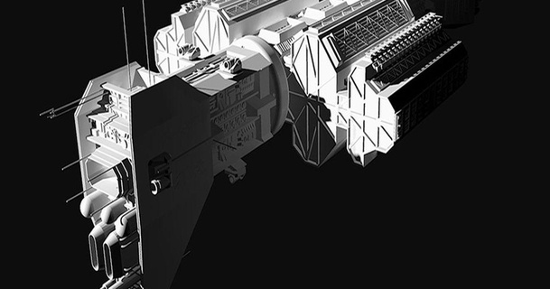 one meter long omega class destroyer robert james 3D Models Toys & Games Vehicles babylon5 starship thingiverse 3d print model - Mito3D