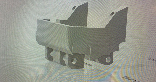 trx4 servo eixo soa Ribeiro 3D modelos passatempo fabricantes RC robótica rastejante escala 3d print model - Mito3D