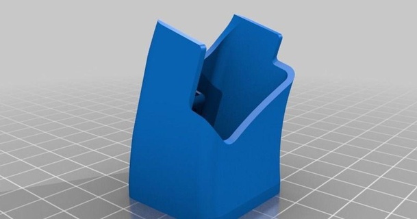 budaschnozzel ventilateur canal écrou prendre piège phil 3D modèles imprimantes mises niveau 30mmfanduct budaschnozzle chose universelle 3d print model - Mito3D