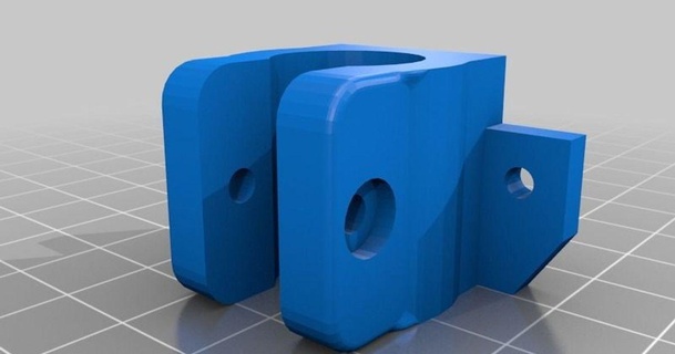 robust lm8uu holders phil 3D Models Printers - Upgrades thingiverse 3d print model - Mito3D