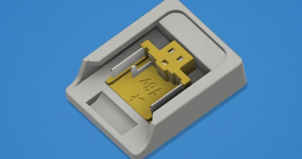 makita lxt 18v battery mount v4 wiseone 3D Models Hobby & Makers Tools 3d print model - Mito3D
